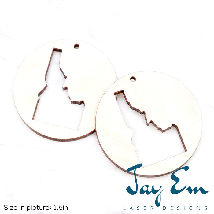 Idaho Circle #1 Wood Blank