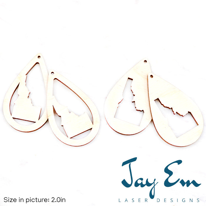 Idaho Teardrop Wood Blank