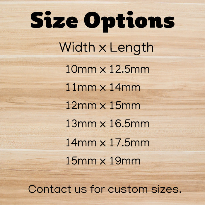 Utah Studs (No Hole) Wood Blank