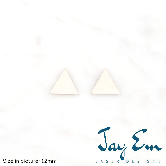 Triangle Studs (No Hole) Wood Blank