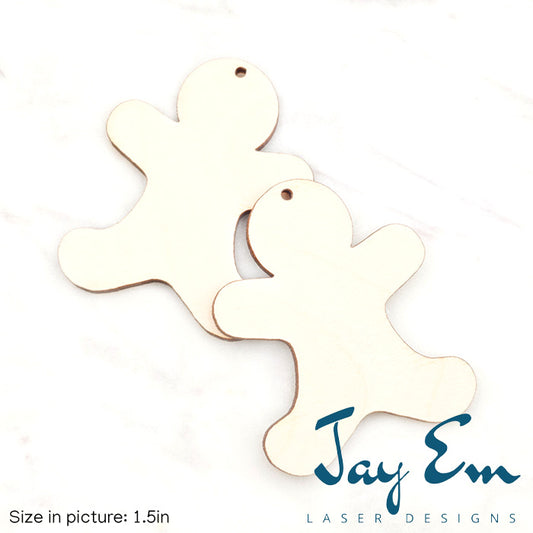 Gingerbread Man Wood Blank