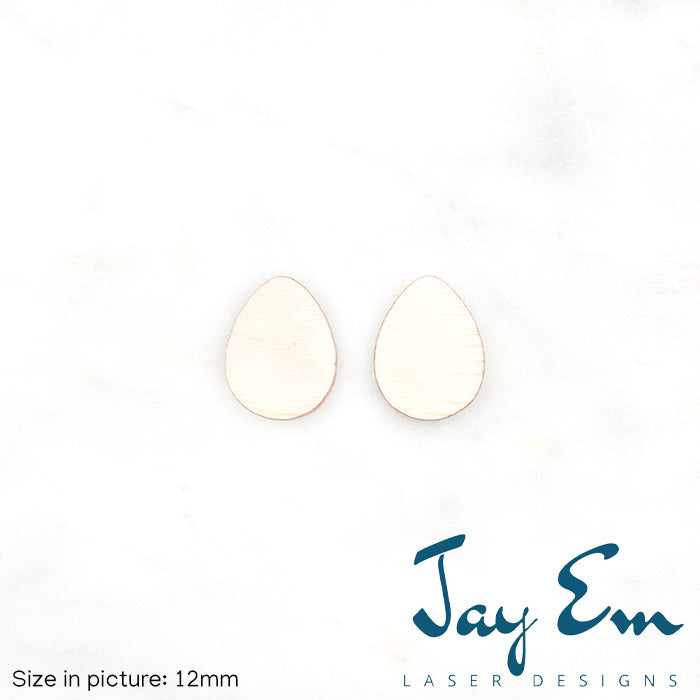 Egg Studs (No Hole) Wood Blank