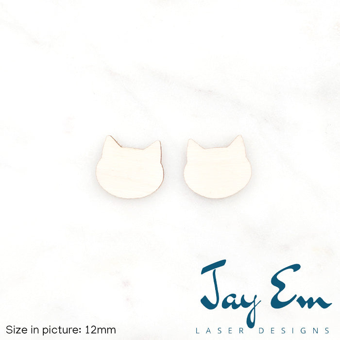 Cat Studs (No Hole) Wood Blank