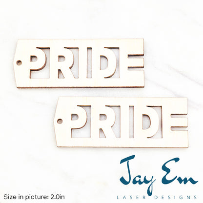 Pride Letters Wood Blank