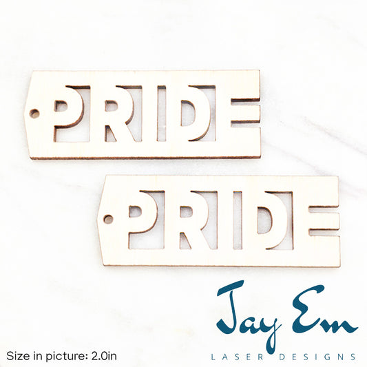 Pride Letters Wood Blank