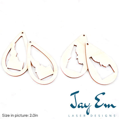 Idaho Teardrop Wood Blank